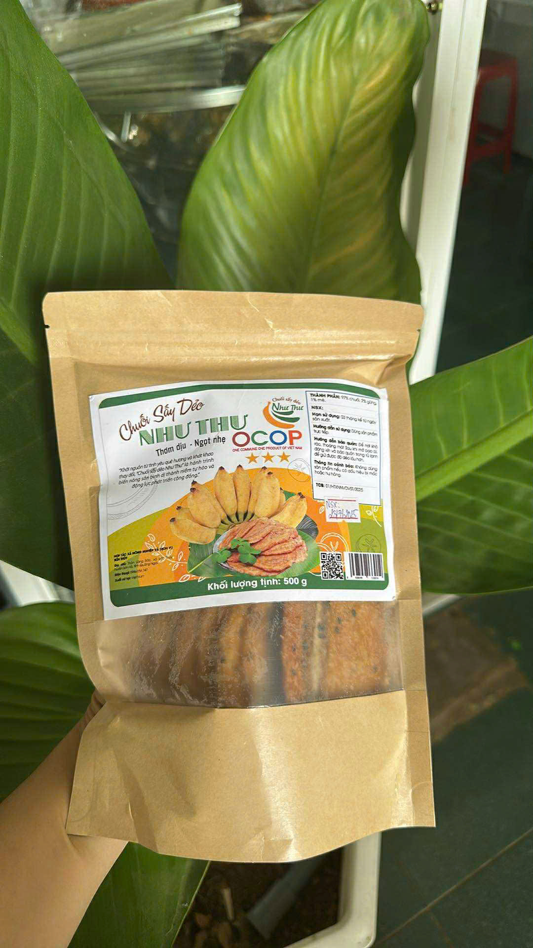 Bột chuối xanh Như Thư 500g